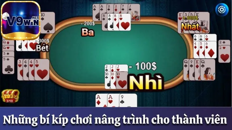 Phỏm Tá Lả - Tất Tần Tật Về Game Bài Cho Thành Viên V9win 3 Những bí kíp chơi nâng trình cho thành viên